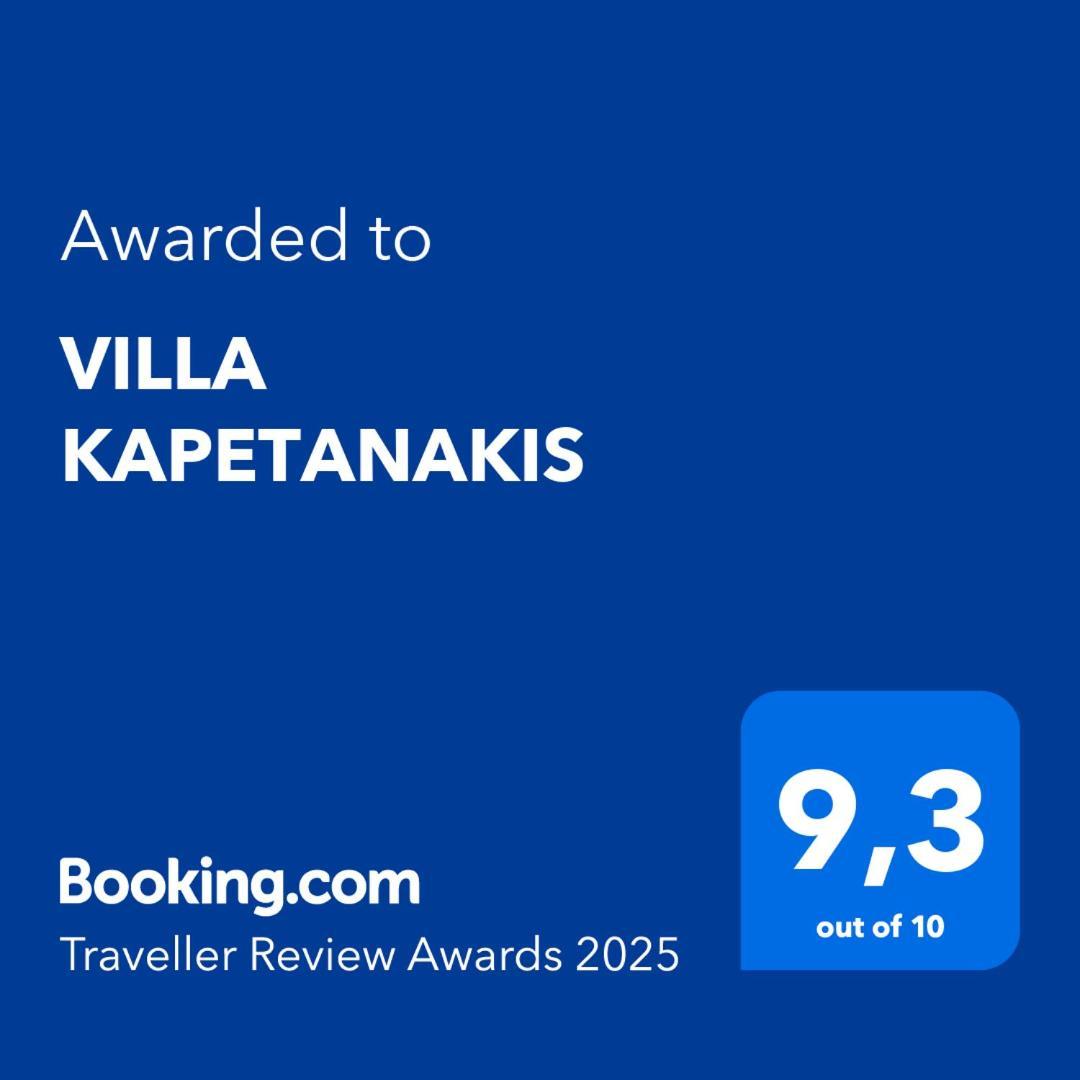 Villa Kapetanakis Redessan Exterior foto